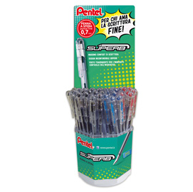 0100868 expo 96 sfera superb bk77 0.7mm pentel