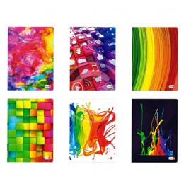 0120234 maxiquaderno a4 40+2 80gr 1rigo never seen arcobaleno bm