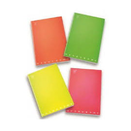 02270611r maxiquaderno ppl a4 80gr 40+2fg 1rigo fluo monocromo pigna