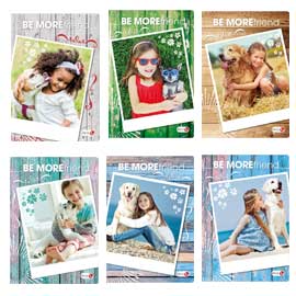 0119981 maxiquaderno a4 36fg+2 100gr rigo di 1a friend be more special2017 bm