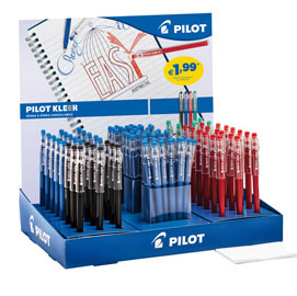 005703 display kleer cancellabili 144pz colori ass. Nero/blu/rosso/verde pilot