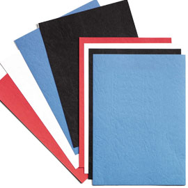 100 copertine leathergrain 250gr a4 verde scuro goffrato