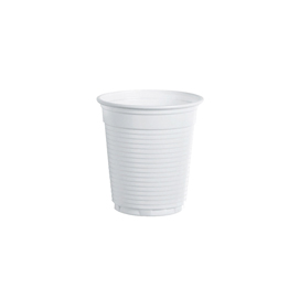 100 bicchieri 80cc bianco monouso da caffe' dopla