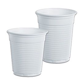 100 bicchieri 200cc bianco monouso dopla