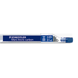 12 astucci da 12 mine 0.7mm 250 07-h mars®micro staedtler