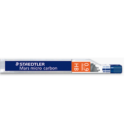 12 astucci da 12 mine 0.9mm 250 09-hb mars®micro staedtler
