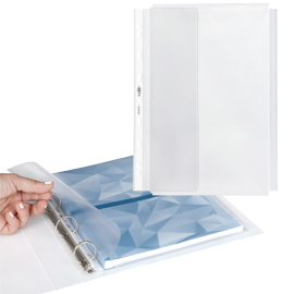 10 buste forate atla gs 21x29,7cm c/soffietto ba sei rota