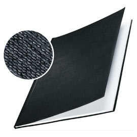 10 copertine rigide impressbind 10,5mm nero finitura lino
