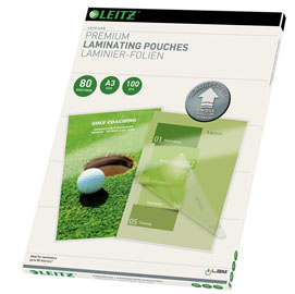 100 pouches ilam a3-303x426mm 80micron leitz