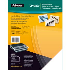 100 copertine clear pvc 200mic a3 trasparente neutro