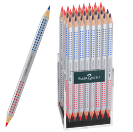 110990 espositore 36pz jumbo grip bicolore faber castell