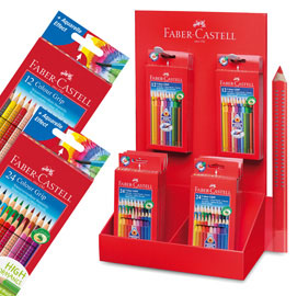11241298019 espositore astucci color grip aquerellabili faber castell