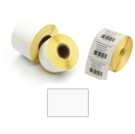1.000 etichette trasf. Termico diretto f.to 58x43mm - 1 pista - printex