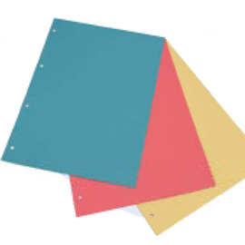 200 separatori manilla 200gr 220x300mm giallo cdg