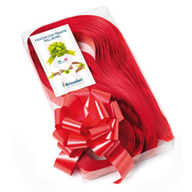 30 nastri strip 6800 31mm-Ø13cm colore rosso 07 brizzolari