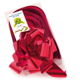 30 nastri strip metal 6870 50mm-Ø20cm colore rosso 07 brizzolari