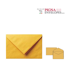 1000 buste gialle 120x180mm 80gr posta pigna con personalizzazione 1 colore 