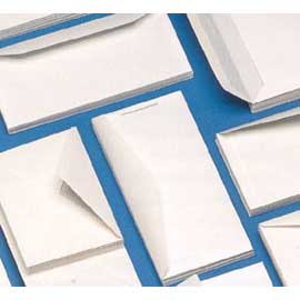 500 buste 110x230mm c/finestra carta riciclata 80gr gommate blasetti