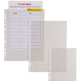 50 buste forate 22x30-150 liscio pesanti atla t sei rota