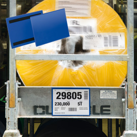 50 buste identificazione magnetiche 210x148mm (a5-oriz.) art.1743 durable
