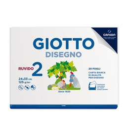 583000 displaybox 30 album disegno 2 f.to 24x33cm ruvidi giotto