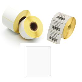 500 etichette trasf. Termico diretto f.to 50x100mm - 1 pista - printex