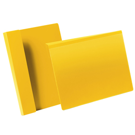 50 buste identificazione con aletta 210x297mm (a4-oriz) 1723 giallo durable