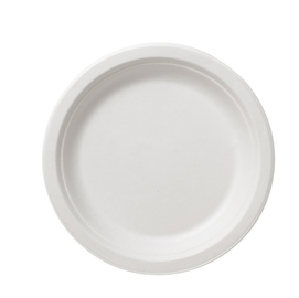 50 piatti piani Ø225mm rotondo bio leone