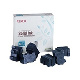 6 stick genuine solid ink ciano xerox phaser 8860