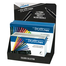 835600 expotratto pen scat. In metallo 10/20 colori assortiti
