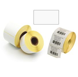 9.000 etichette trasf. Termico f.to 30x20mm - 3 piste - printex