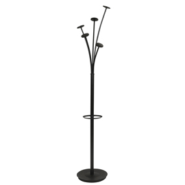 Appendiabiti a 5 posti festival - 175cm - nero - alba