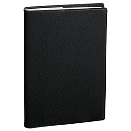 Agenda settimanale rigiro 2027 - copertina impala - 9 x 12,5 cm - nero - quo vadis