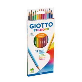 Astuccio 12 pastelli stilnovo giotto
