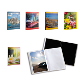 Album foto saldato 125x165mm fino a 24 foto 10x15cm assortiti lebez