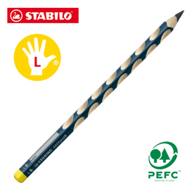 Astuccio 6 matite grafite easygraph hb per mancini stabilo
