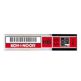 Astuccio 12 micromine 0,5mm 2h e205 kohinoor