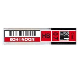 Astuccio 12 micromine 0,7mm b e207 kohinoor