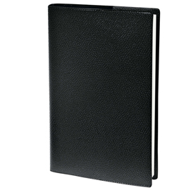 Agenda settimanale presidente 21x27cm impala nero 2021 quo vadis