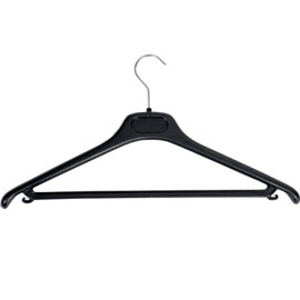 Appendini 45cm in plastica nera