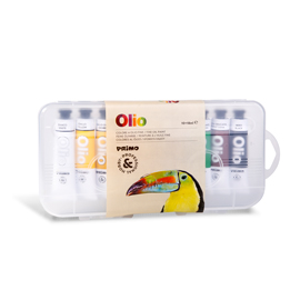 Astuccio 10 colori a olio 18ml cmp