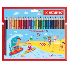 Astuccio 36 pastelli stabilo aquacolor 1636-6