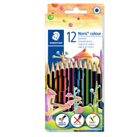 Astuccio 12 matite colorate noris colour staedtler