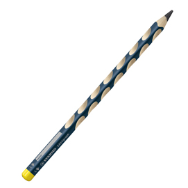 Astuccio 6 matite grafite easygraph hb fusto azzurro per mancini stabilo