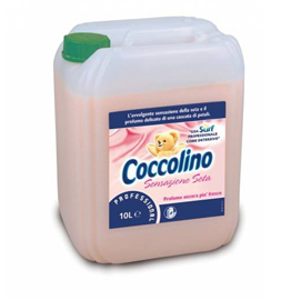 Ammorbidente lavatrice coccolino sensazione seta 10lt