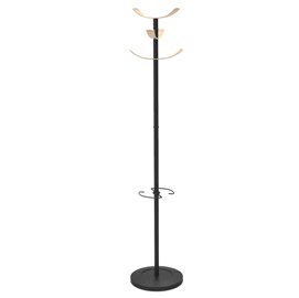 Appendiabiti wind - 6 posti - 175 cm - con portaombrelli - alba