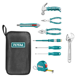 Accessori professionali - cacciaviti e pinze - total - conf.10 pezzi