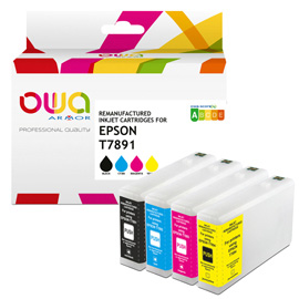 Armor cartuccia compatibile bk/c/m/y per espon t789