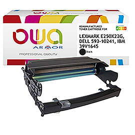 Armor - tamburo compatibile per hp - nero - e250x22g - 30.000 pag