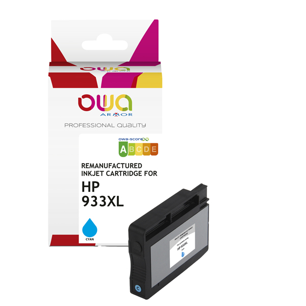 Armor cartuccia ciano per hp 933xl -12ml